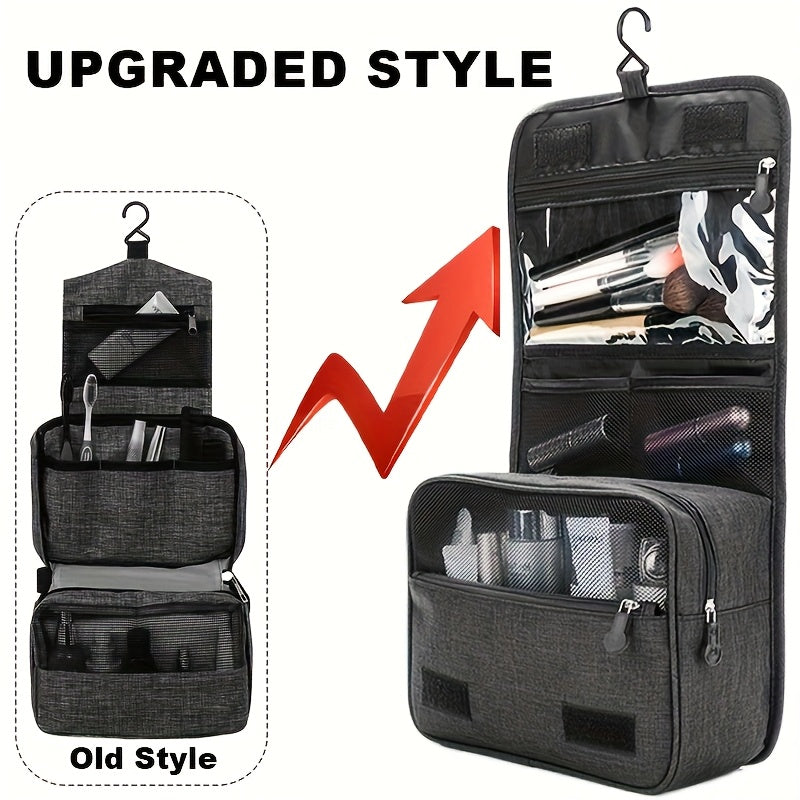 3Layer Hanging Toiletry Bag Travel Storage More