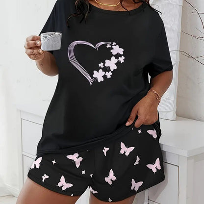Everyday Chic Soft Geometric Print Tee