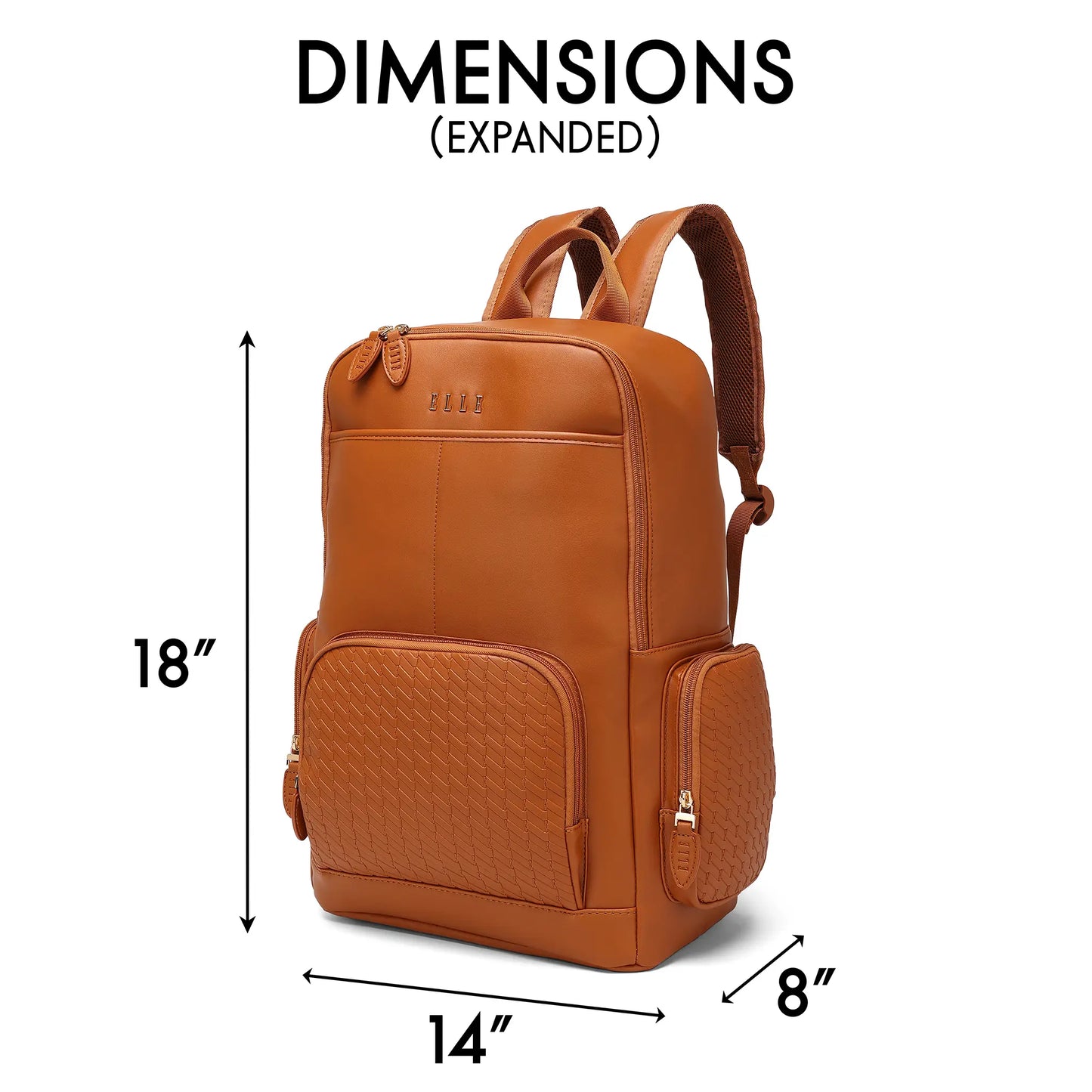 Leisure Escape Expandable 3 Piece Luggage Set