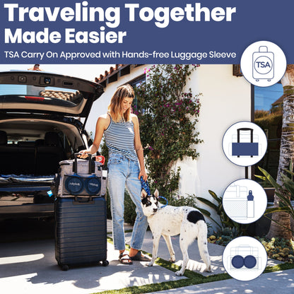 The Original Doggy Bag™ Dog Travel Bag for Supplies