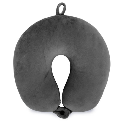 Plush Microbeads Travel Neck Pillow
