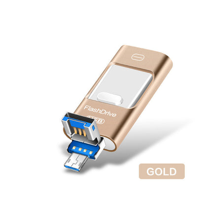 Universal 3-in-1 USB Drive For Mobile Phone And Computer
