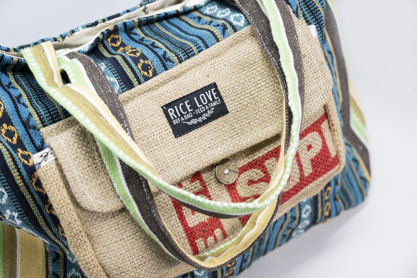 Recycled Travel Tote